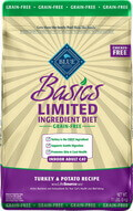 Blue Buffalo Basics Limited Ingredient Grain-Free Turkey Potato Adult Dry Cat Food