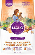 Halo Holistic Chicken Liver Recipe Adult Dry Cat Food