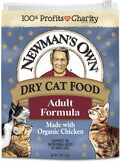 Newman's Own Adult Formula Dry Cat Food