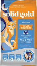 Solid Gold Indigo Moon Chicken Eggs Grain Free High Protein Dry Cat Food